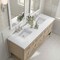 James Martin Vanities 72'' Double Vanity, Whitewashed Oak 330-V72-M-WWO - alternate 1